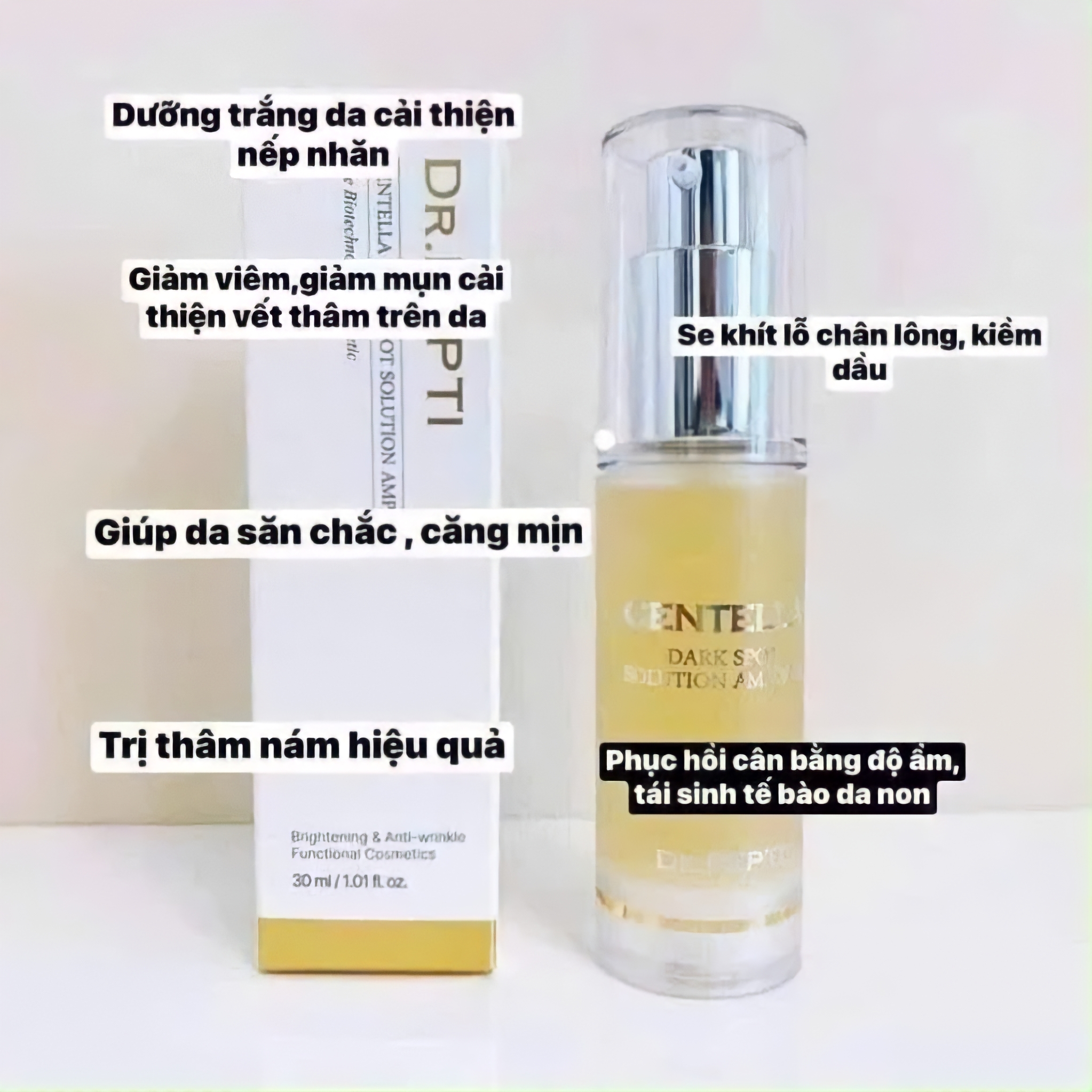 Serum Căng Bóng Dr.Pepti Centella