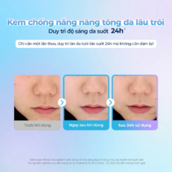 Kem chống nắng tím nâng tông hiệu chỉnh màu da Torriden Dive In Tone Up Sun Cream Purple SPF50+ PA++++ 60ml