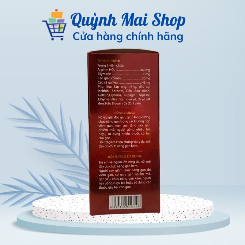 giải độc gan egamin plus