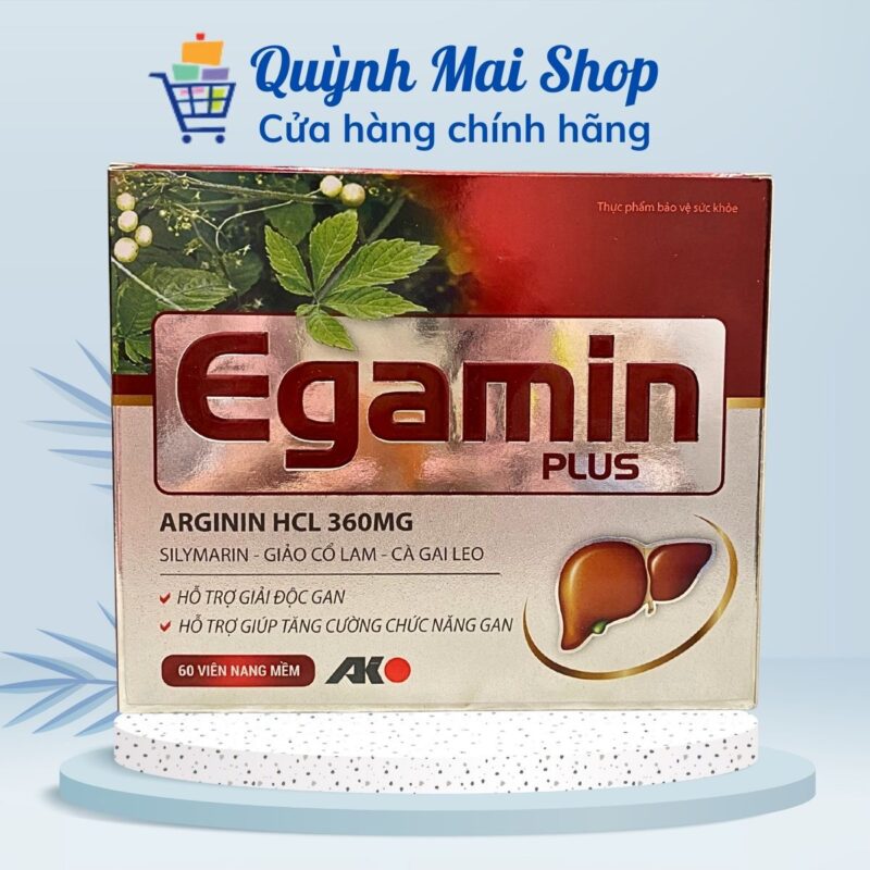 giải độc gan egamin plus
